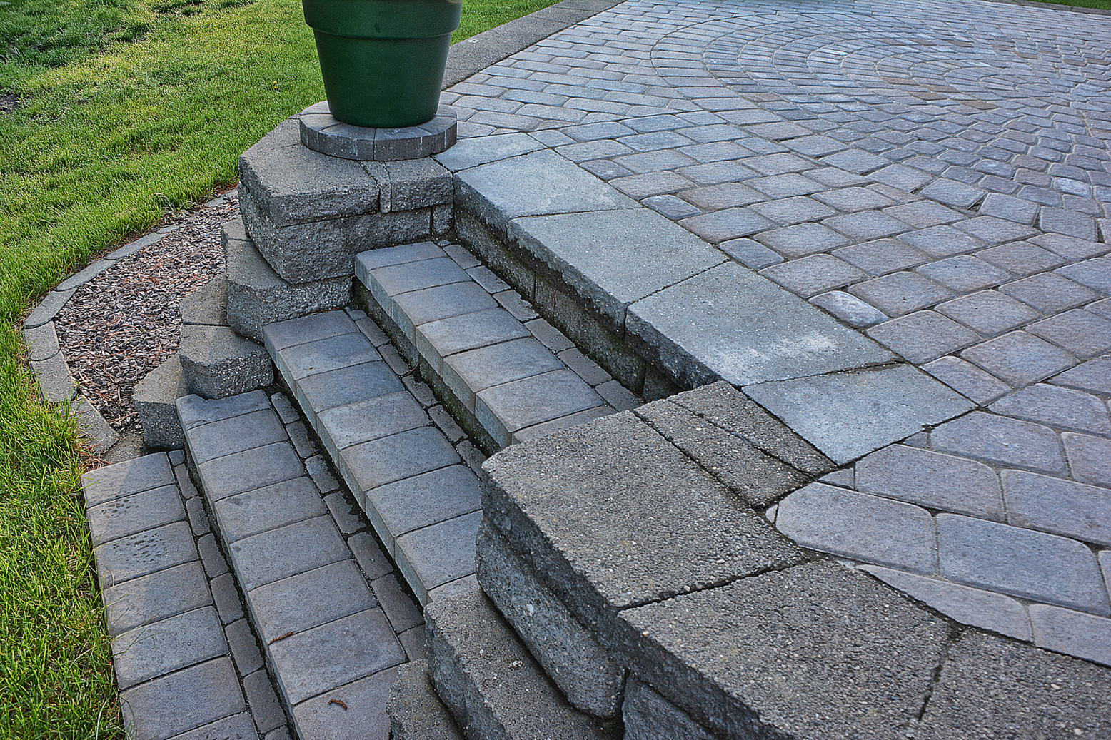 Paver Steps